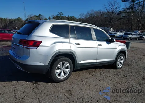 2018 Volkswagen Atlas 2.0T S z USA, uszkodzony, nr VIN 1V2AP2CA8JC600263